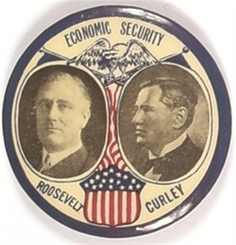 FDR, Curley Massachusetts Coattail