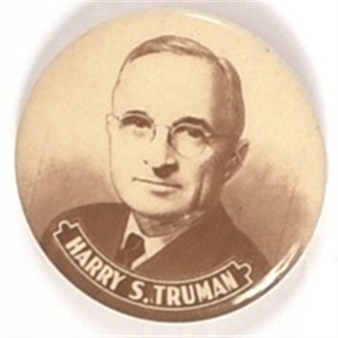 Truman Brown and White Celluloid