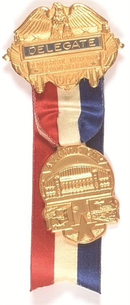 Johnson 1964 Delegate Badge