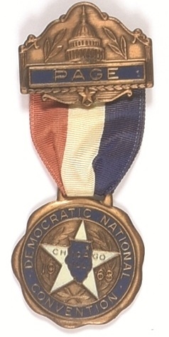 Humphrey 1968 Page Badge