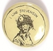 I Like Stevenson Bill Mauldin Cartoon