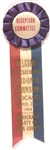 LBJ Chicago Reception Badge