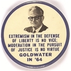 Goldwater Extremism Pin