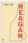 New Hampshire First For Reagan