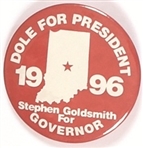 Dole, Goldsmith Indiana Coattail