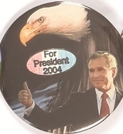 Bush 2004 Eagle Pin