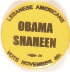 Obama, Shaneen Lebanese Americans Celluloid