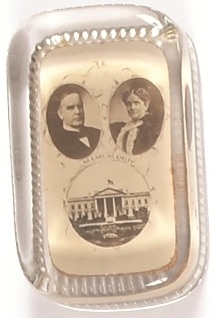 McKinleys White House Paperweight