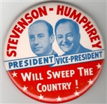 Stevenson, Humphrey Will Sweep the Country