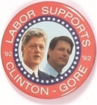 Labor Supports Clinton and Gore