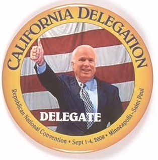 McCain California Delegate