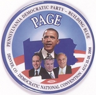Obama Pennsylvania Democratic Party Page