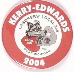 Kerry, Edwards Laborers Local 355