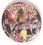 Obamas, Bidens Happy Days