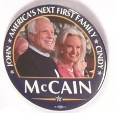 John and Cindy McCain First Family
