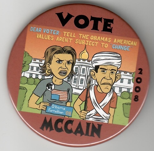 McCain Anti Obama Celluloid