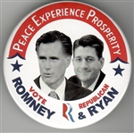 Romney, Ryan Peace and Prosperity