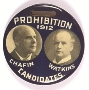 Chafin, Watkins Prohibition Fob
