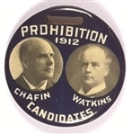 Chafin, Watkins Prohibition Fob