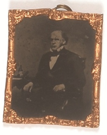 Salmon P. Chase Civil War Tintype