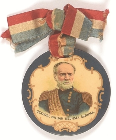 General Sherman Lancaster, Ohio Celluloid