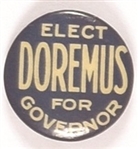Doremus for Governor, New Jersey