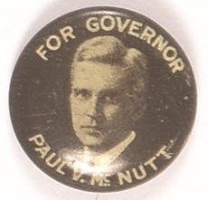 McNutt for Governor, Indiana