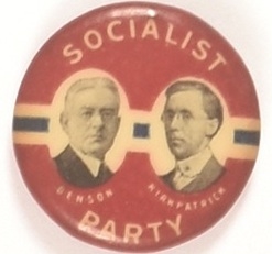 Benson, Kirkpatrick Socialist Party Jugate