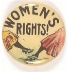 Womens Rights Cartoon Pin