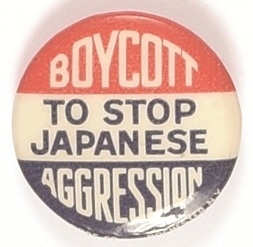 Boycott to Stop Japanese Aggression