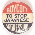 Boycott to Stop Japanese Aggression