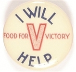 WW II Food for Victory