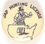 Jap Hunting License