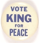 Vote King for Peace