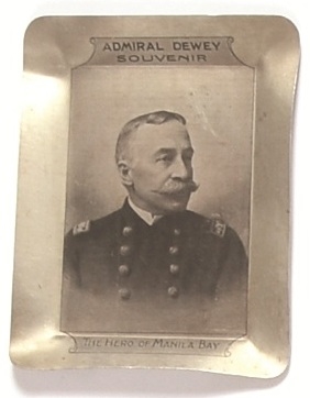 Admiral Dewey Tip Tray