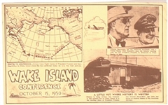 Truman, MacArthur Wake Island Postcard No. 2