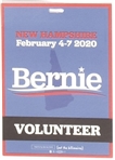 Sanders New Hampshire Volunteer