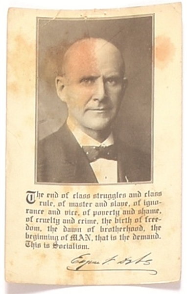 Debs Sample Campaign Card