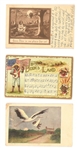 Trio of African-American Satirical Postcards