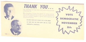 Kennedy California Coattail Card