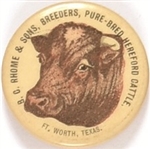 Rhome and Sons Hereford Cattle