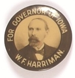 Harriman for Governor of Iowa