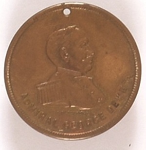 Admiral Dewey Metal Stud