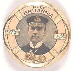 Rule Brittania World War I Naval Pin