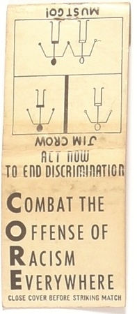 Anti Jim Crow CORE Matchbook