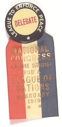 League of Nations Delegate Badge
