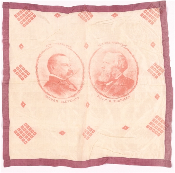 Cleveland and Thurman Silk Bandanna