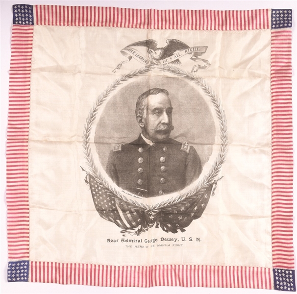 Admiral Dewey Silk Bandanna