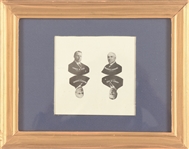 Cox-Harding Framed Button Papers