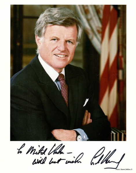 Ted Kennedy Signed Photo
